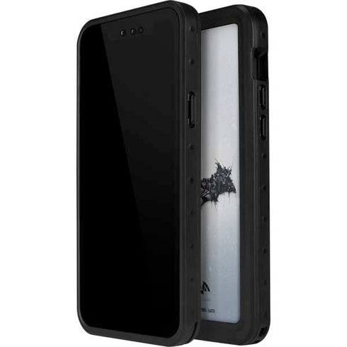 DC Comics Arkham Origins Arkham Logo iPhone 15 Plus Waterproof Case